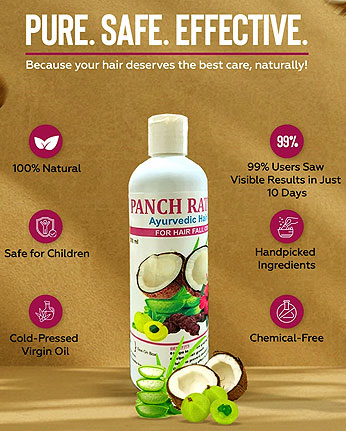 panch ratnam ayurvedic oil - good result for hair loss